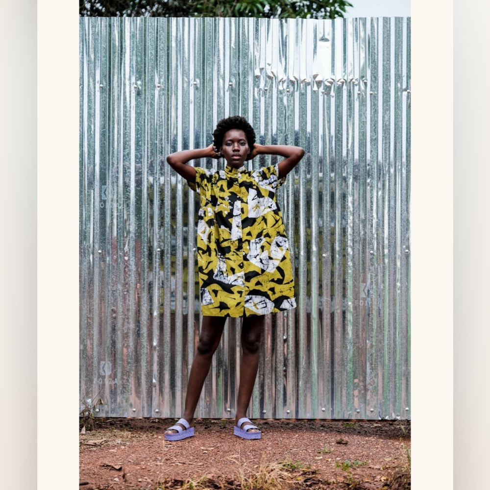 Osei Duro Bata Dress Size 3XL